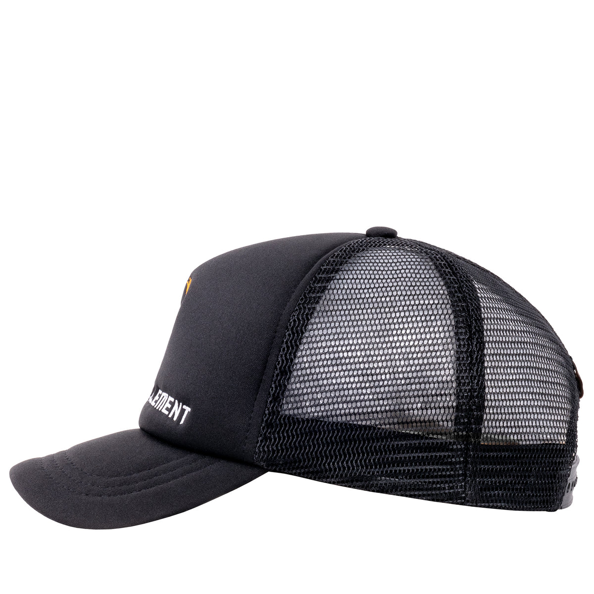 Black best sale trucker cap