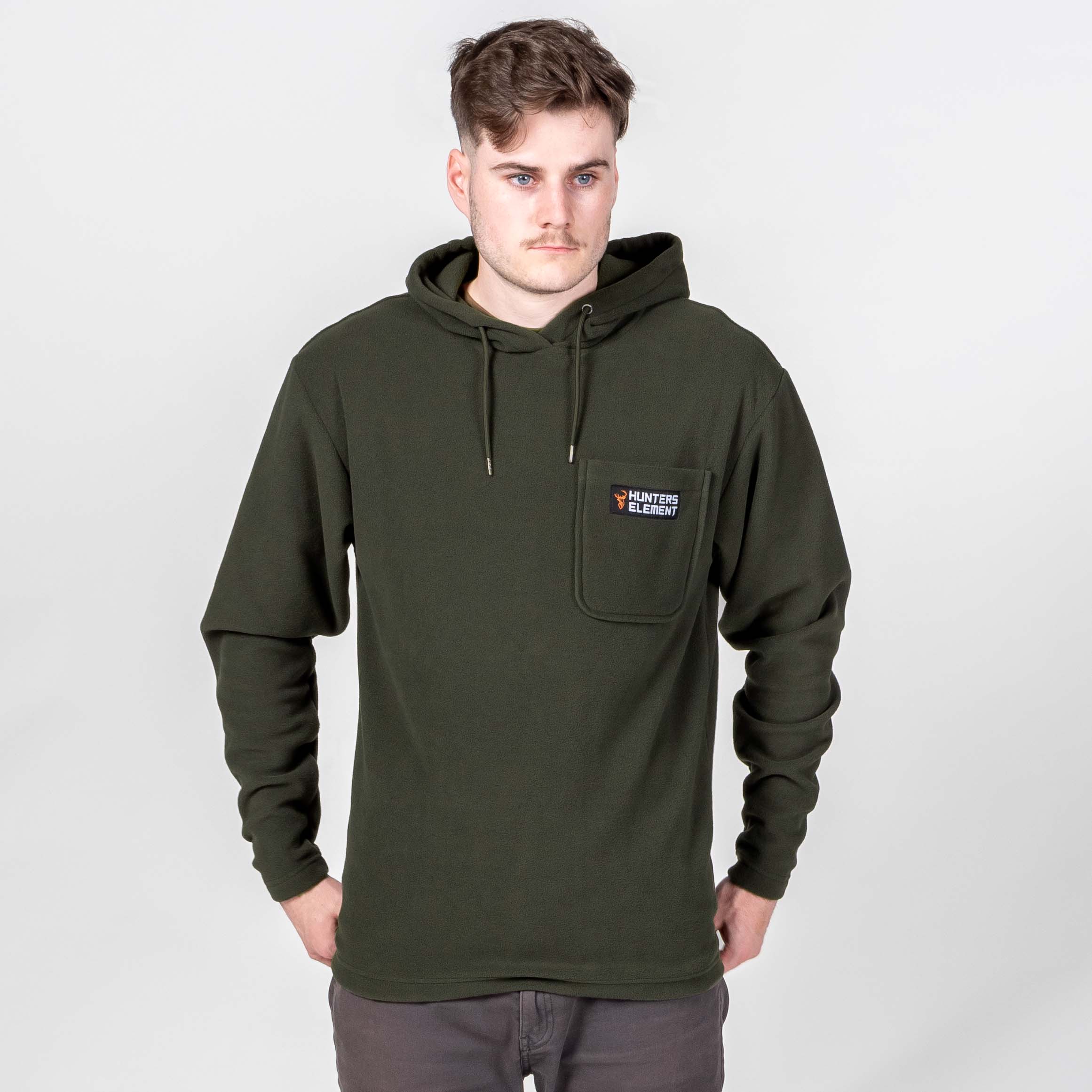 Fleece hunting hoodie sale